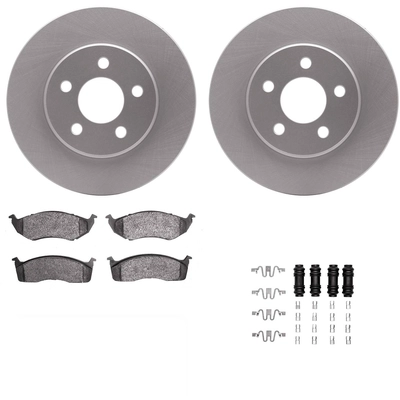 DYNAMIC FRICTION COMPANY - 4312-40011 - Front Disc Brake Kit pa2