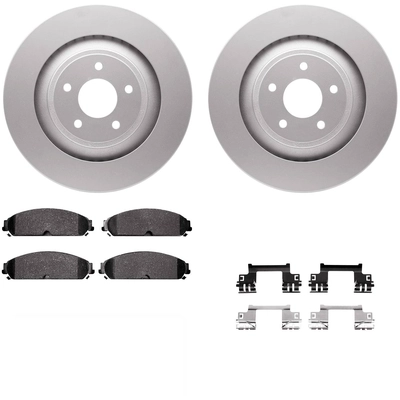 DYNAMIC FRICTION COMPANY - 4312-40034 - Front Disc Brake Kit pa2