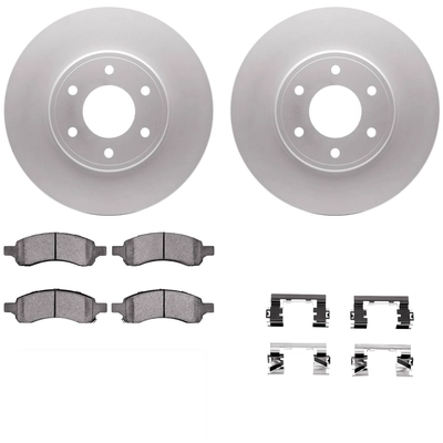 DYNAMIC FRICTION COMPANY - 4312-47030 - Ensemble de disque de frein avant pa2