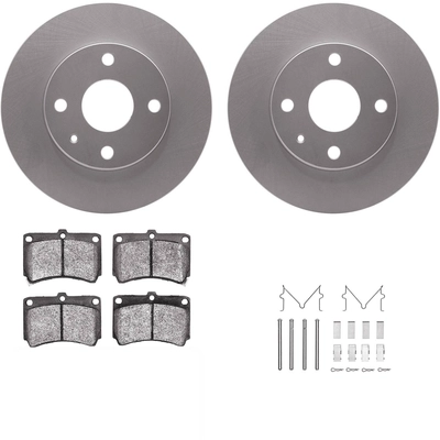 DYNAMIC FRICTION COMPANY - 4312-54018 - Ensemble de disque de frein avant pa2