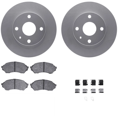 DYNAMIC FRICTION COMPANY - 4312-54049 - Front Disc Brake Kit pa1