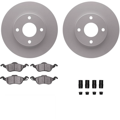 DYNAMIC FRICTION COMPANY - 4312-54055 - Ensemble de disque de frein avant pa2