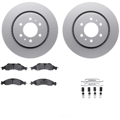 DYNAMIC FRICTION COMPANY - 4312-54104 - Ensemble de disque de frein avant pa1