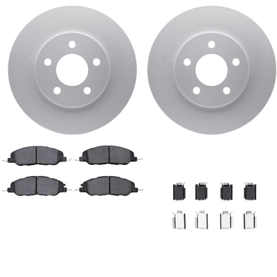 DYNAMIC FRICTION COMPANY - 4312-54111 - Front Disc Brake Kit pa1