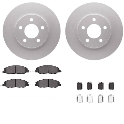 DYNAMIC FRICTION COMPANY - 4312-54111 - Front Disc Brake Kit pa2