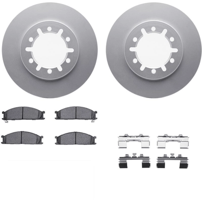 DYNAMIC FRICTION COMPANY - 4312-67006 - Front Disc Brake Kit pa1