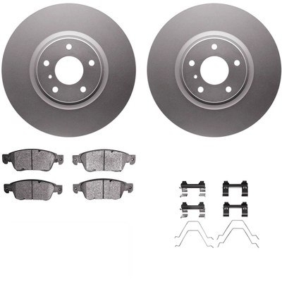 DYNAMIC FRICTION COMPANY - 4312-68007 - Front Disc Brake Kit pa2