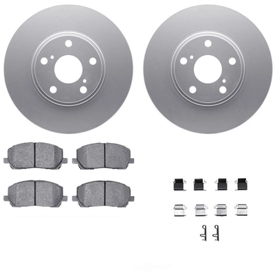 DYNAMIC FRICTION COMPANY - 4312-76041 - Front Disc Brake Kit pa1