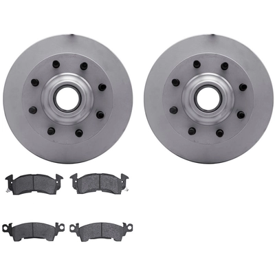 DYNAMIC FRICTION COMPANY - 4502-48025 - Front Disc Brake Kit pa1