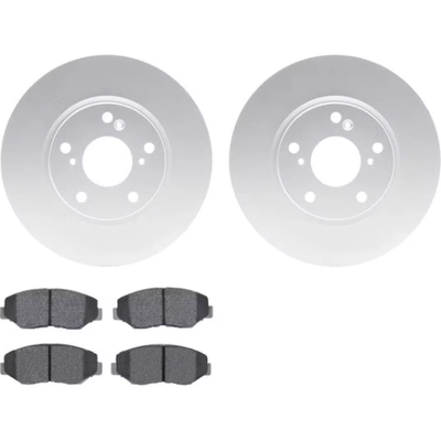 DYNAMIC FRICTION COMPANY - 4502-59181 - Front Disc Brake Kit pa1