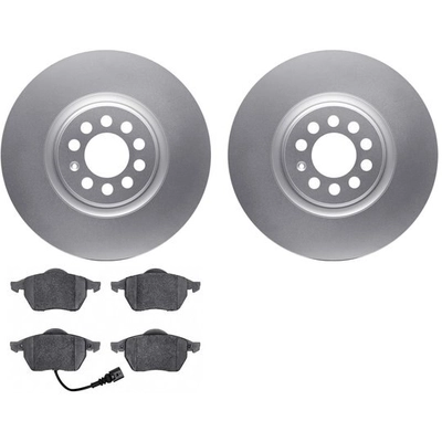 DYNAMIC FRICTION COMPANY - 4502-74101 - Front Disc Brake Kit pa1