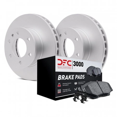 DYNAMIC FRICTION COMPANY - 4504-03077 - Front Disc Brake Kit pa1