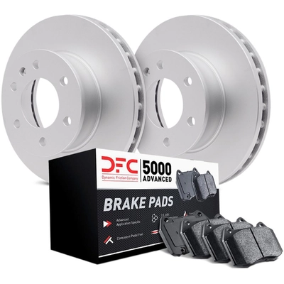 DYNAMIC FRICTION COMPANY - 4504-31035 - Front and Rear Disc Brake Kit pa1