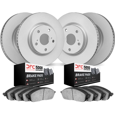 DYNAMIC FRICTION COMPANY - 4504-31066 - Front and Rear Disc Brake Kit pa1