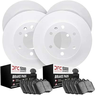 DYNAMIC FRICTION COMPANY - 4504-39004 - Front and Rear Disc Brake Kit pa1