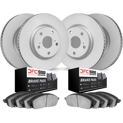 DYNAMIC FRICTION COMPANY - 4504-46027 - Front Disc Brake Kit pa1