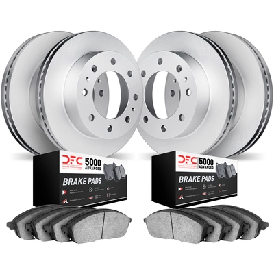 DYNAMIC FRICTION COMPANY - 4504-48014 - Front and Rear Disc Brake Kit pa1
