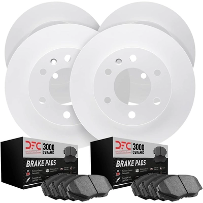 DYNAMIC FRICTION COMPANY - 4504-54135 - Front and Rear Disc Brake Kit pa1