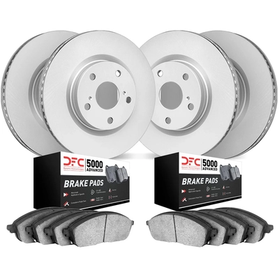 DYNAMIC FRICTION COMPANY - 4504-67079 - Front Disc Brake Kit pa1