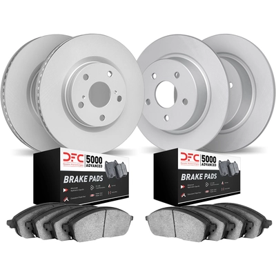 Ensemble de disque de frein avant de DYNAMIC FRICTION COMPANY - 4504-76108 pa1