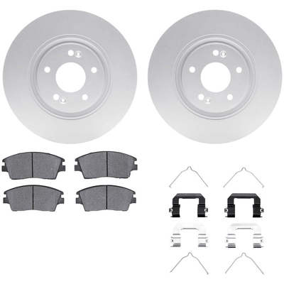 DYNAMIC FRICTION COMPANY - 4512-03096 - Front Disc Brake Kit pa1