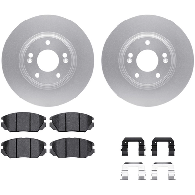 DYNAMIC FRICTION COMPANY - 4512-03114 - Front Disc Brake Kit pa1