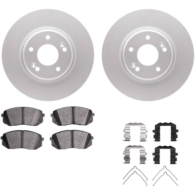 DYNAMIC FRICTION COMPANY - 4512-03182 - Ensemble de disque de frein avant pa2