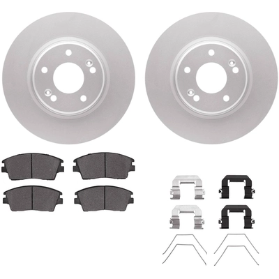 DYNAMIC FRICTION COMPANY - 4512-03183 - Ensemble de disque de frein avant pa2