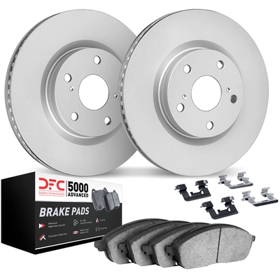 DYNAMIC FRICTION COMPANY - 4512-03197 - Front Disc Brake Kit pa1