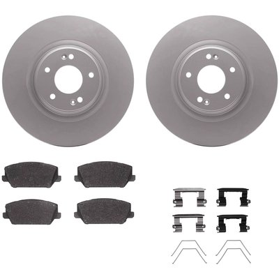 DYNAMIC FRICTION COMPANY - 4512-03197 - Ensemble de disque de frein avant pa2