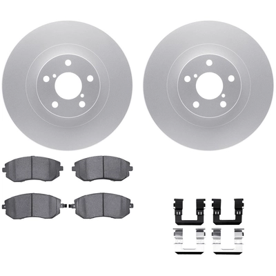 DYNAMIC FRICTION COMPANY - 4512-13078 - Front Disc Brake Kit pa1