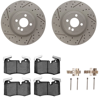 DYNAMIC FRICTION COMPANY - 4512-32037 - Front Brake Kit pa4