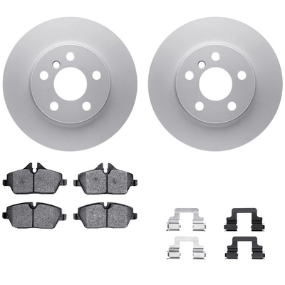 DYNAMIC FRICTION COMPANY - 4512-32051 - Front Disc Brake Kit pa1