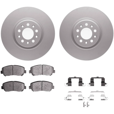 DYNAMIC FRICTION COMPANY - 4512-42062 - Front Brake Kit pa1