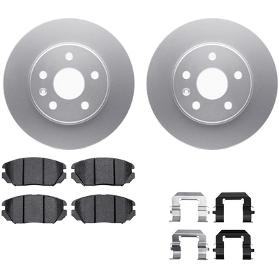 DYNAMIC FRICTION COMPANY - 4512-45049 - Front Disc Brake Kit pa1