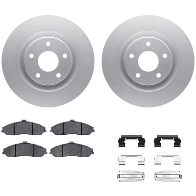 DYNAMIC FRICTION COMPANY - 4512-46077 - Front and Rear Disc Brake Kit by pa1