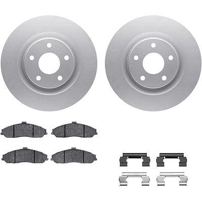 DYNAMIC FRICTION COMPANY - 4512-46079 - Front Disc Brake Kit pa1