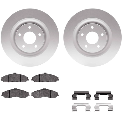 DYNAMIC FRICTION COMPANY - 4512-46083 - Front Brake Kit pa2