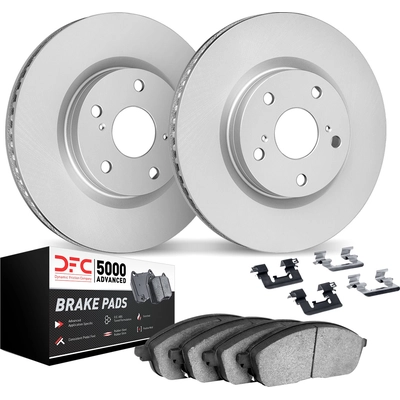 DYNAMIC FRICTION COMPANY - 4512-46102 - Front Disc Brake Kit pa2