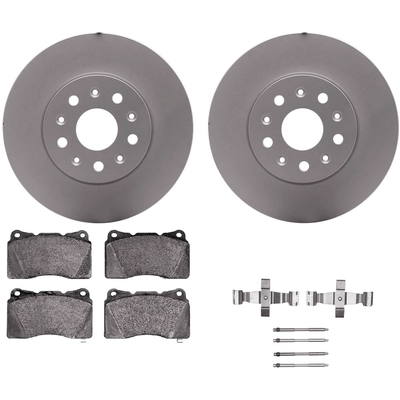 DYNAMIC FRICTION COMPANY - 4512-46124 - Ensemble de disque de frein avant pa2