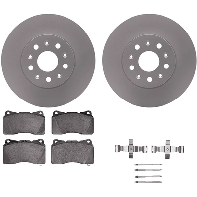 DYNAMIC FRICTION COMPANY - 4512-46125 - Front Disc Brake Kit pa2