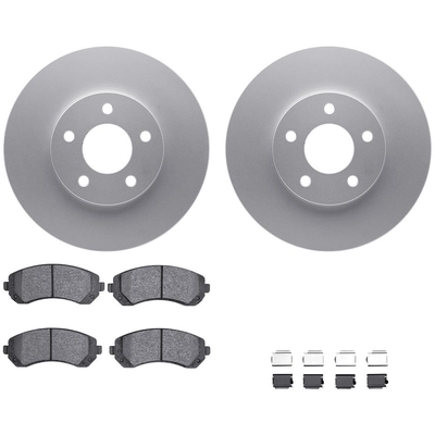 DYNAMIC FRICTION COMPANY - 4512-47110 - Front Disc Brake Kit pa1