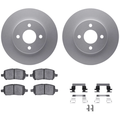 DYNAMIC FRICTION COMPANY - 4512-53012 - Front Disc Brake Kit pa1