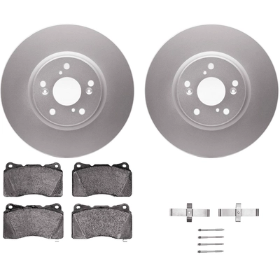 DYNAMIC FRICTION COMPANY - 4512-58033 - Ensemble de disque de frein avant pa2