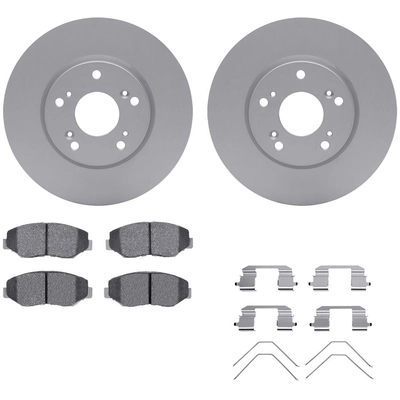 DYNAMIC FRICTION COMPANY - 4512-59133 - Front Disc Brake Kit pa1