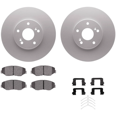 DYNAMIC FRICTION COMPANY - 4512-59156 - Front Disc Brake Kit pa2