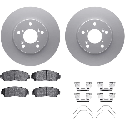 DYNAMIC FRICTION COMPANY - 4512-59169 - Front Disc Brake Kit pa1