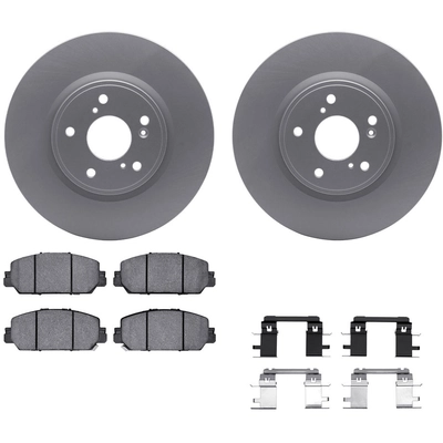 DYNAMIC FRICTION COMPANY - 4512-59196 - Front Disc Brake Kit pa1