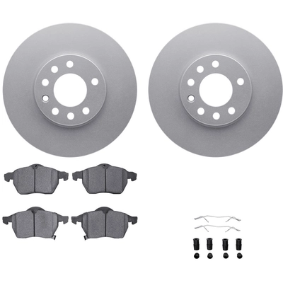 DYNAMIC FRICTION COMPANY - 4512-65028 - Front Disc Brake Kit pa1