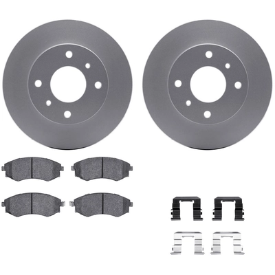 DYNAMIC FRICTION COMPANY - 4512-67076 - Front Disc Brake Kit pa1